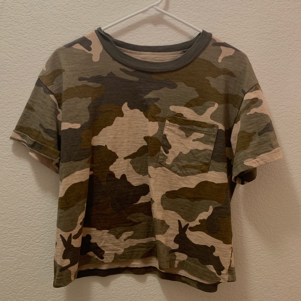Madewell Camo T-Shirt